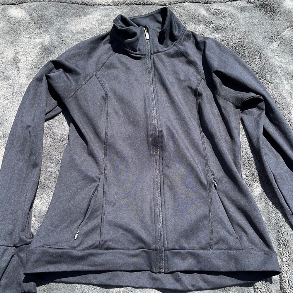 all in motion zip up workout sweater - Picture 1 of 2